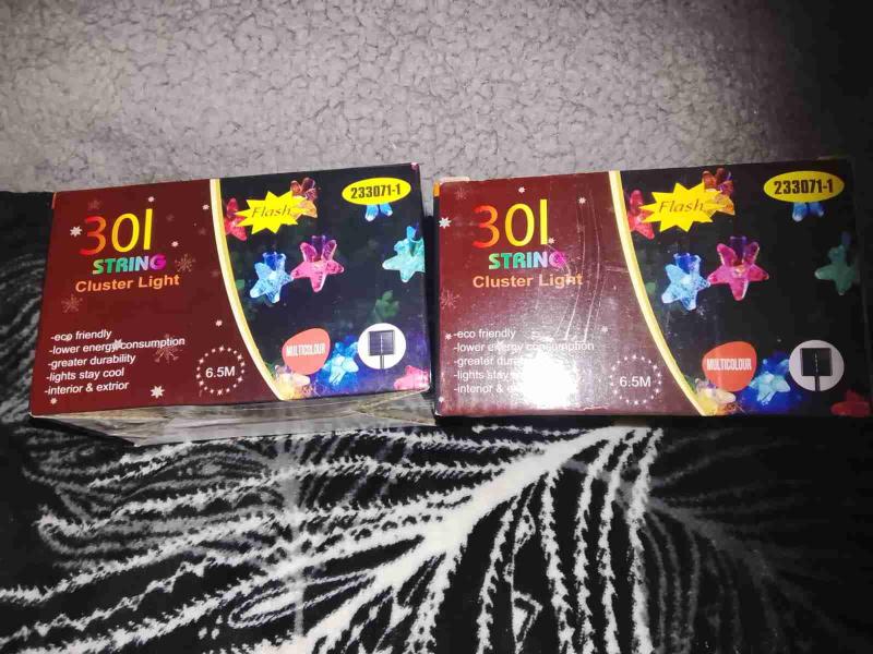 Luces LED navideñas 30L multicolor - 1