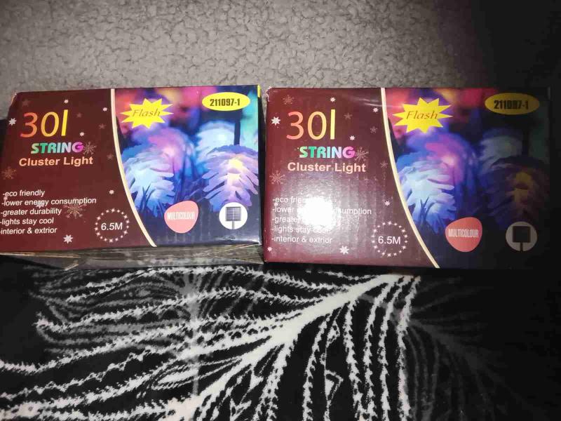 Luces LED navideñas 30L multicolor - 2