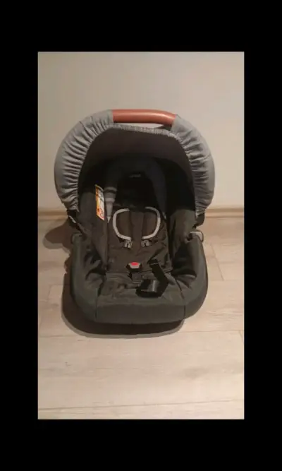 Silla de auto para bebé gris infanti - miniatura 1