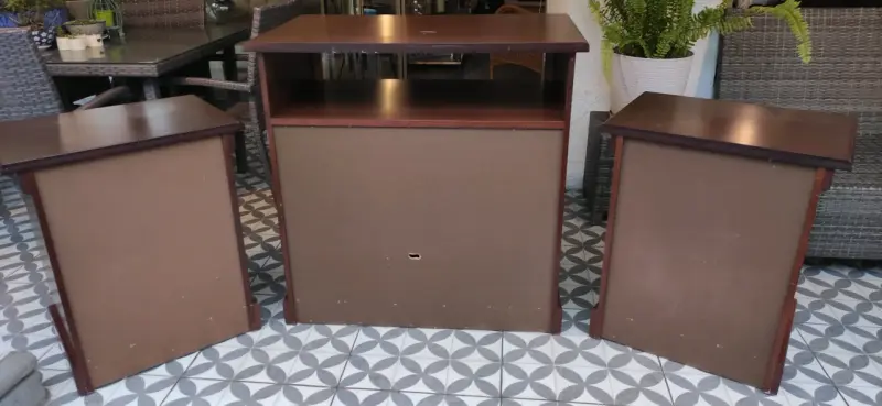 Conjunto Rack tv y veladores - 3