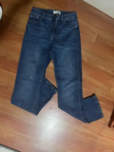 Jeans azul oscuro Foster - miniatura 1
