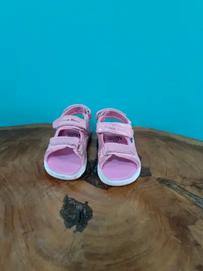 Sandalias rosas Minnie Mouse - miniatura 1