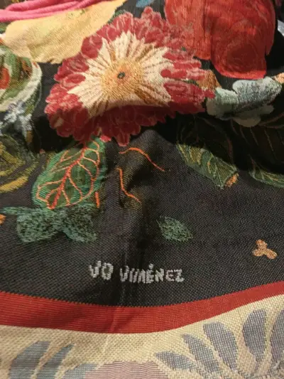 Manta Barroca Floral - miniatura 4