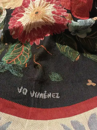 Manta Barroca Floral - miniatura 5