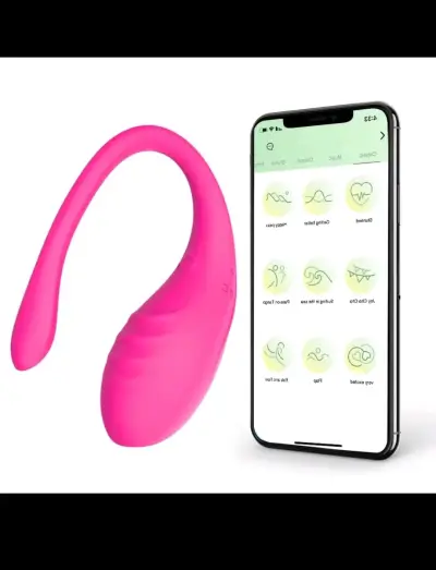 Vibrador inteligente rosa - miniatura 1