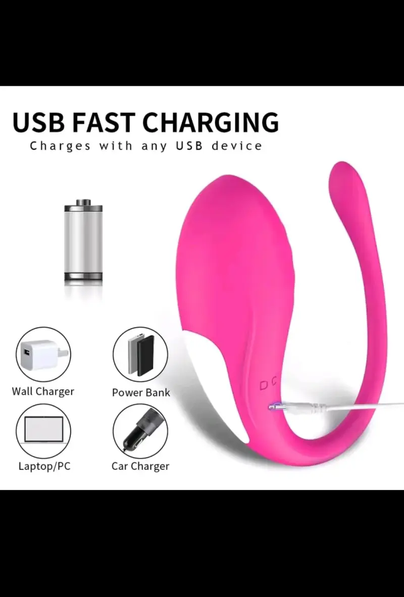 Vibrador inteligente rosa - 2