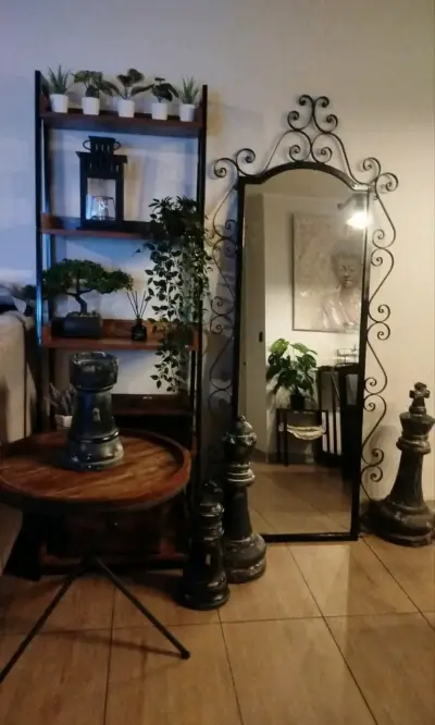 Estantería 5 niveles de madera y metal - miniatura 3