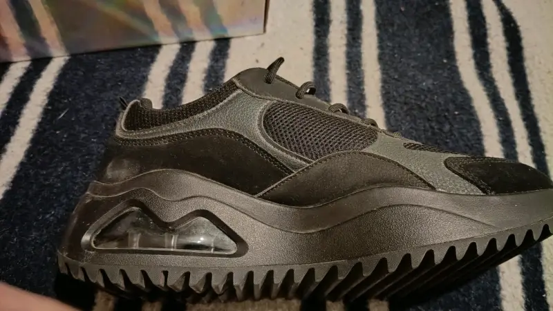 Zapatillas negras Skechers - 5