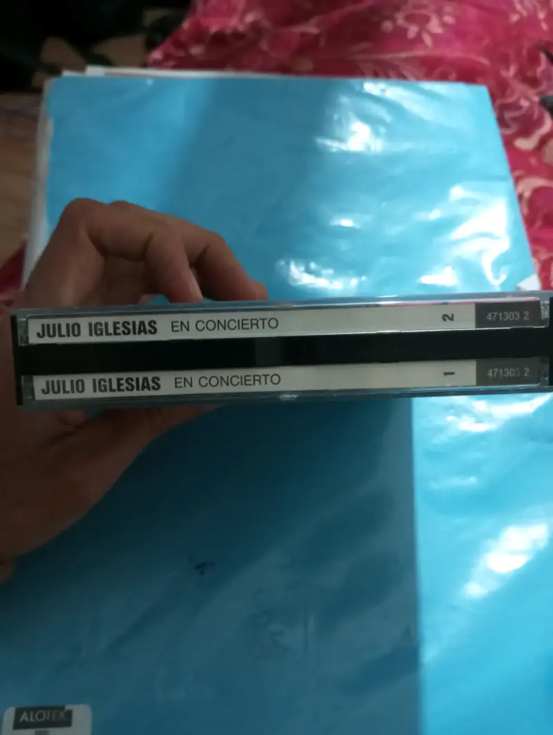 CD Doble Julio Iglesias - En Concierto (Edición Eu - 2