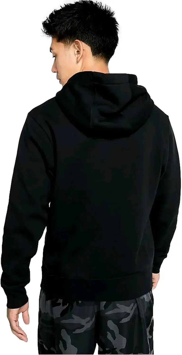 Sudadera deportiva con capucha negra - 3