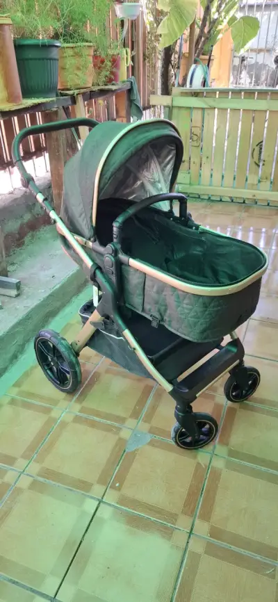 Coche para bebé negro - miniatura 2