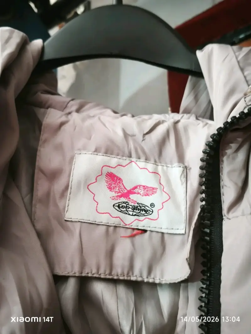 Parka acolchada gris - 3