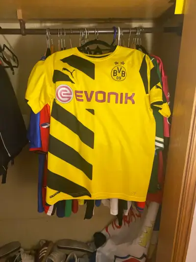 Camiseta deportiva amarilla BVB - miniatura 1