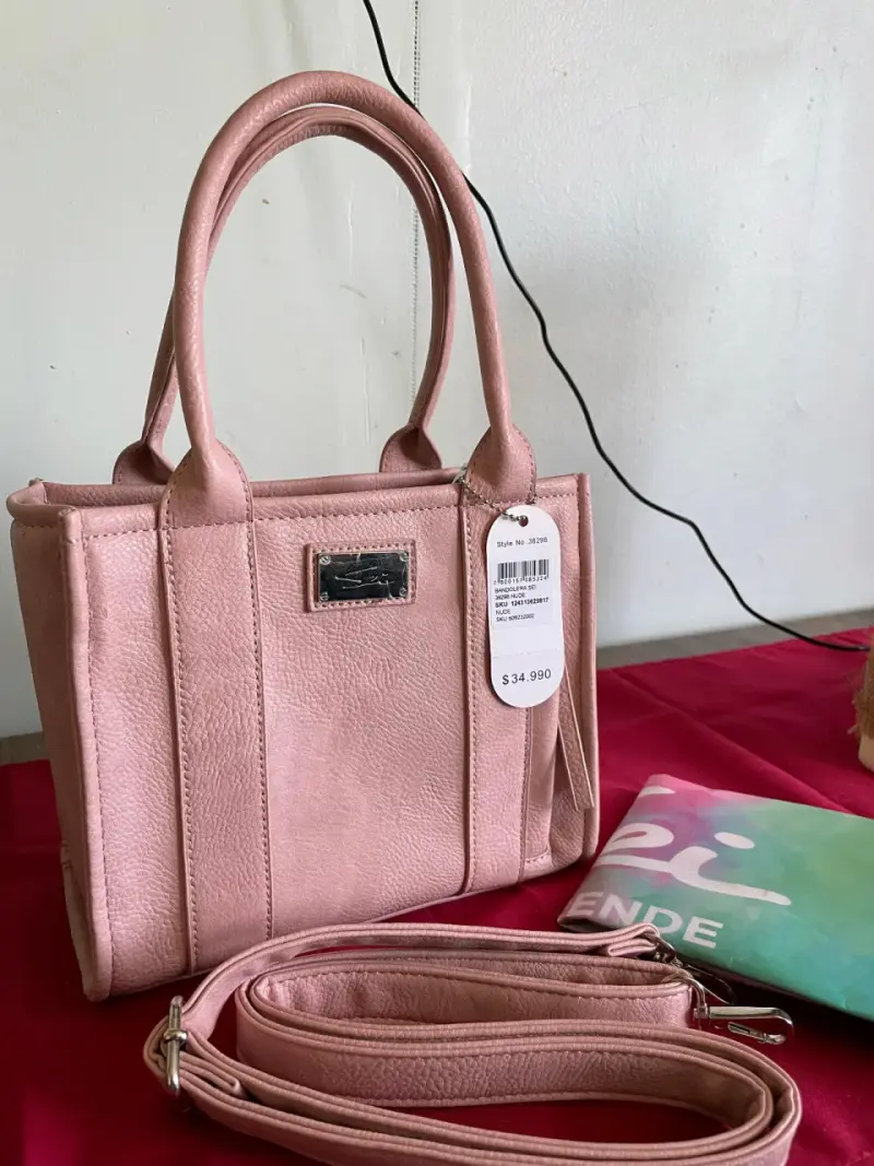 Cartera rosa Sei elegante - 3