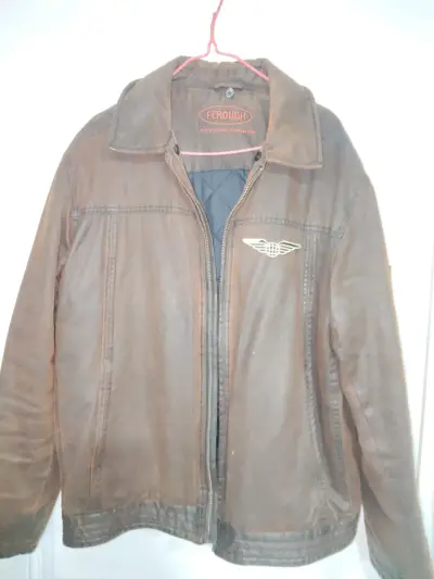 Chaqueta de cuero ferouch - miniatura 1