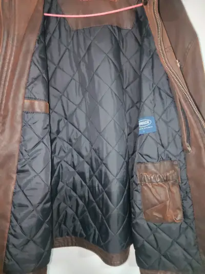 Chaqueta de cuero ferouch - miniatura 4