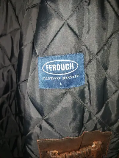 Chaqueta de cuero ferouch - miniatura 5