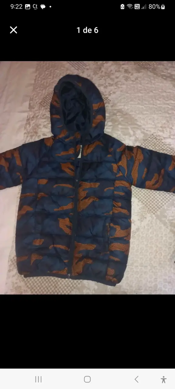 4 Chaqueta infantil Mickey y naranja 1 chaleco - 2