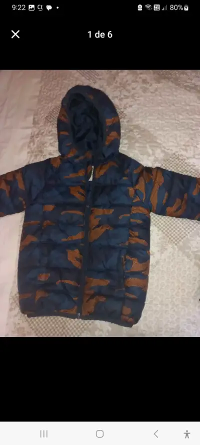 4 Chaqueta infantil Mickey y naranja 1 chaleco - miniatura 2