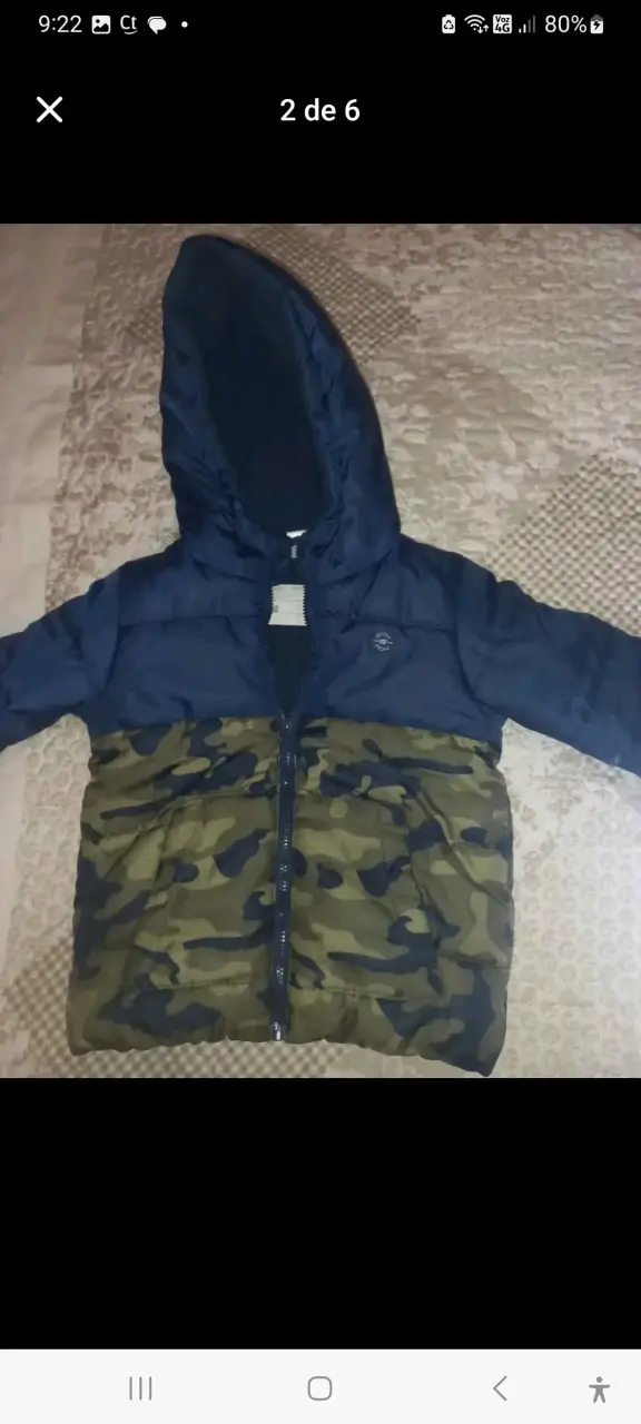 4 Chaqueta infantil Mickey y naranja 1 chaleco - 4