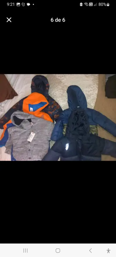 4 Chaqueta infantil Mickey y naranja 1 chaleco - miniatura 6