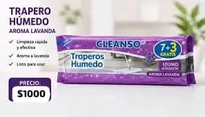 Traperos Húmedos Aroma Lavanda