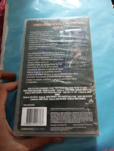 DVD Power Rangers Tormenta Ninja - miniatura 2