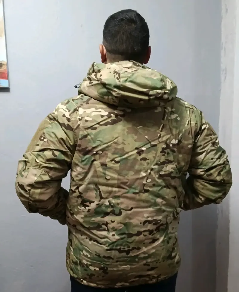 Chaqueta táctica camuflada hombre - 4
