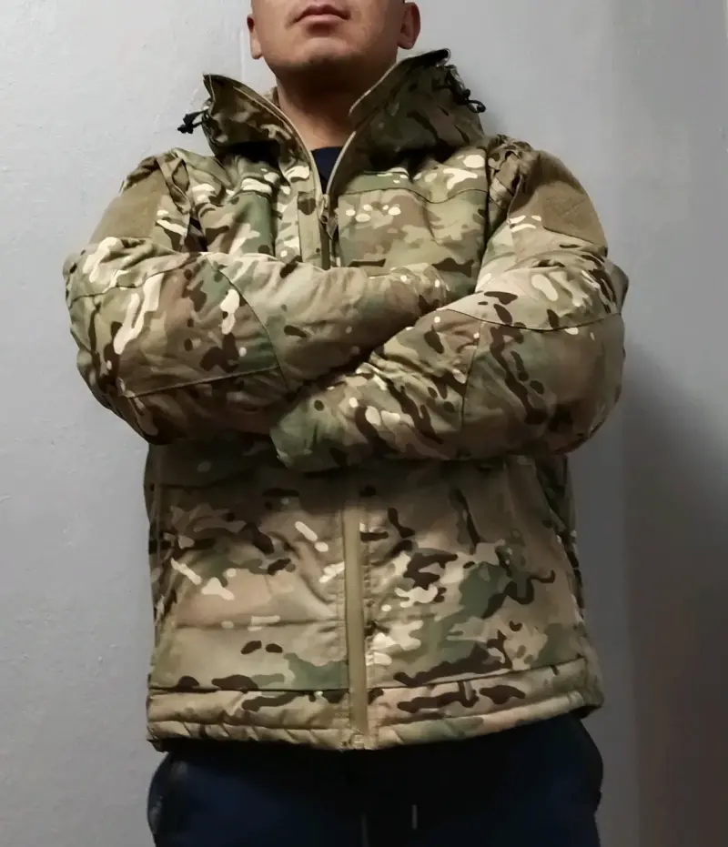 Chaqueta táctica camuflada hombre - 5