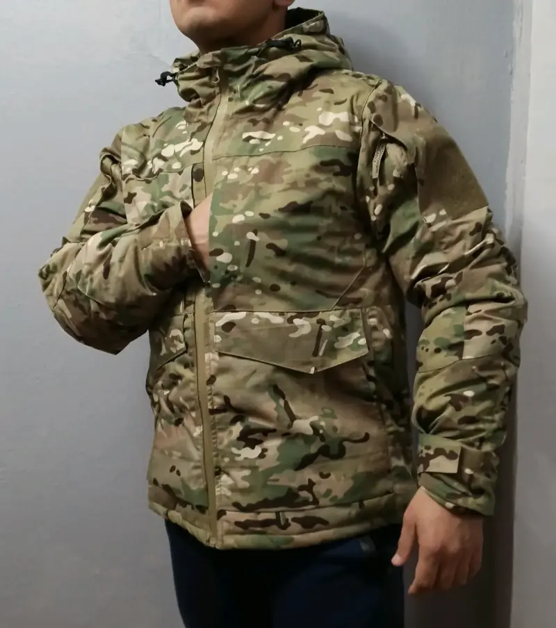 Chaqueta táctica camuflada hombre - 6