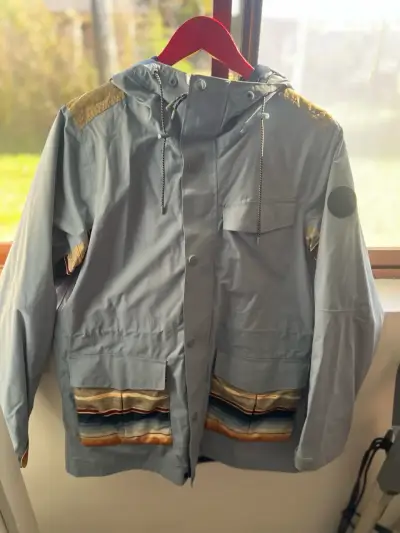 Parka azul con capucha S Burton - miniatura 1