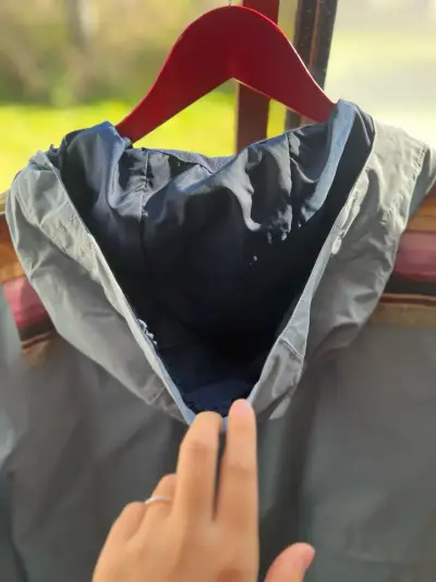 Parka azul con capucha S Burton - miniatura 6
