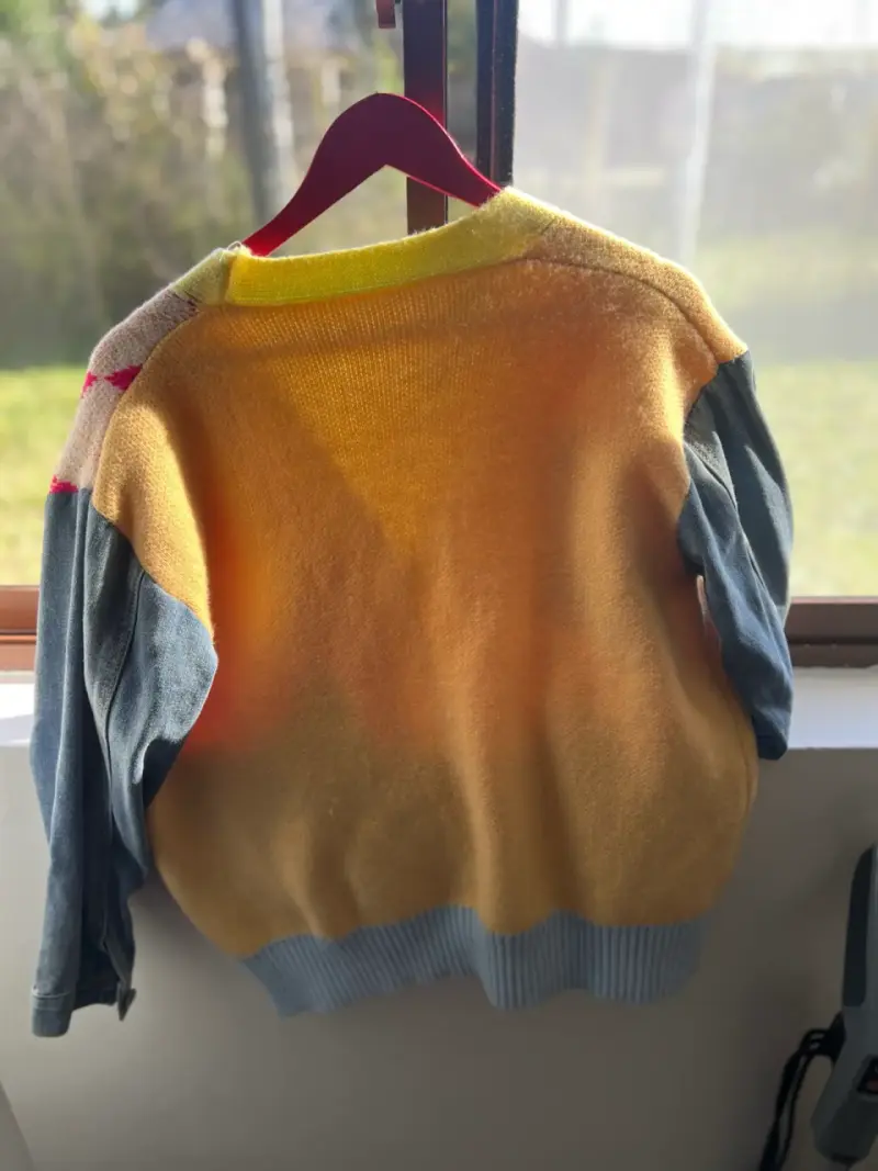 Cardigan multicolor de punto - 3