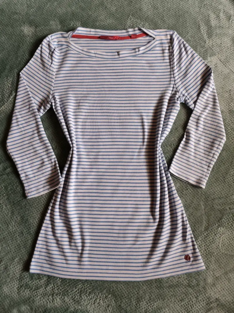 Polera rayada manga 3/4
