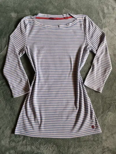 Polera rayada manga 3/4 - miniatura 1