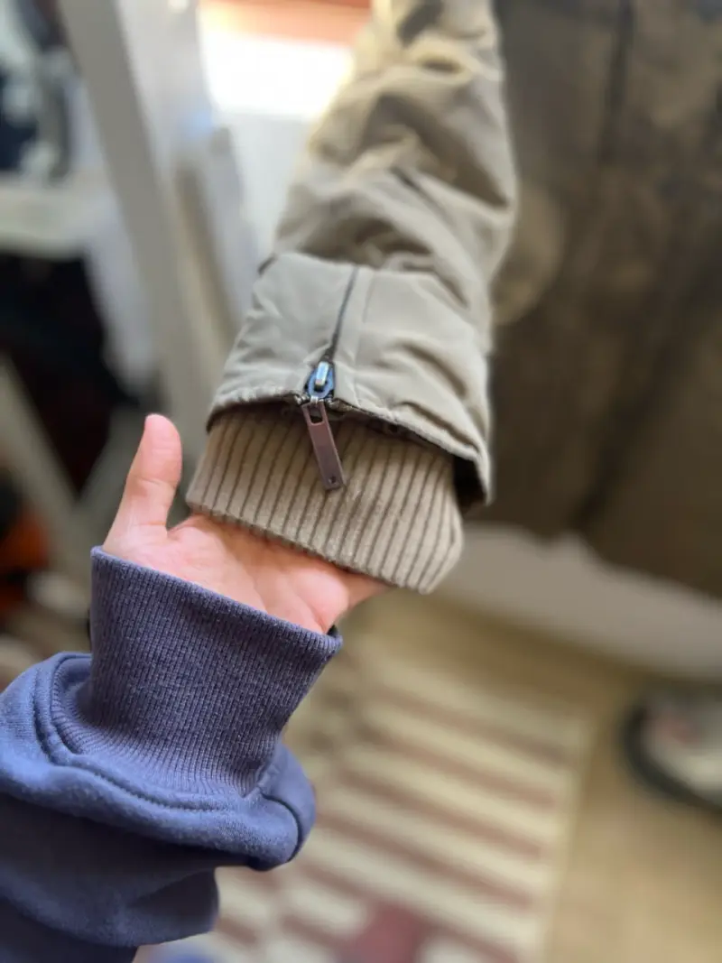 Parka verde con capucha - 2