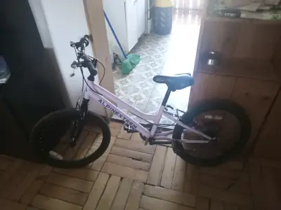 Bicicleta infantil Alpina rosada - miniatura 1