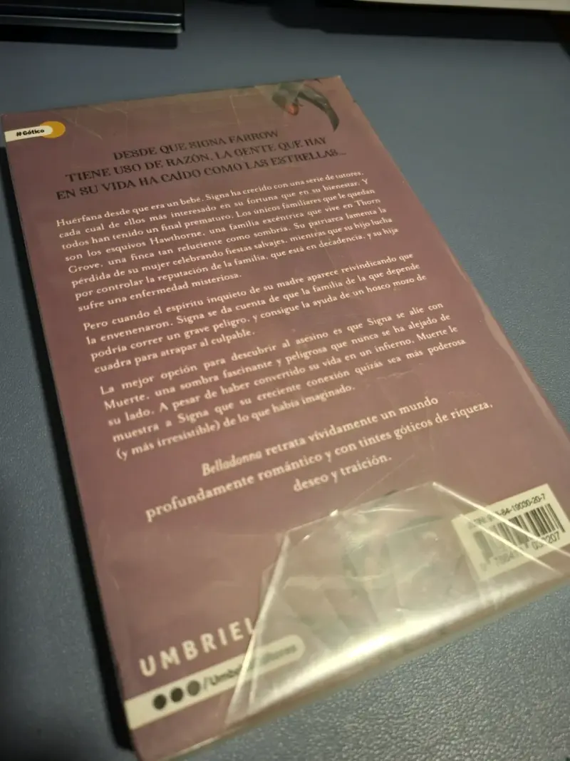 Libro Belladonna de Adalyn Grace - 2