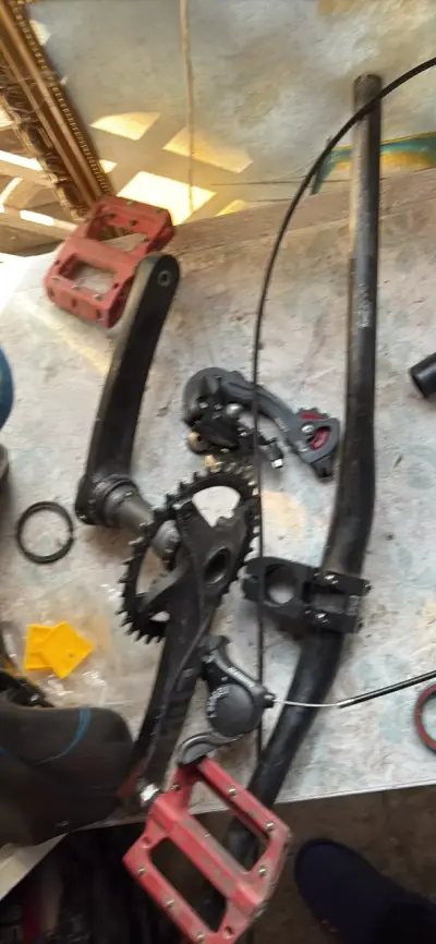 Partes de bicicleta en venta leer descripción - miniatura 1