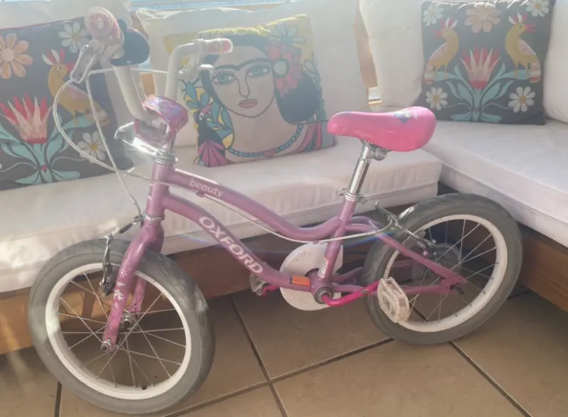 Bicicleta infantil Oxford rosa - 1
