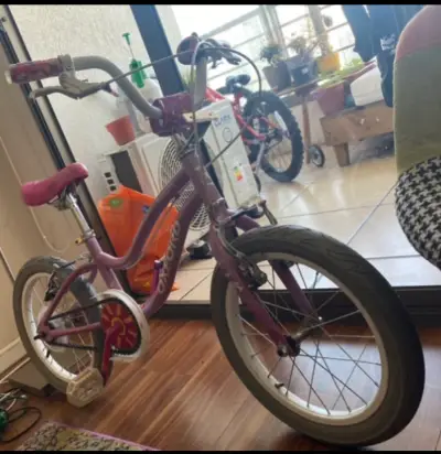 Bicicleta infantil Oxford rosa - miniatura 3