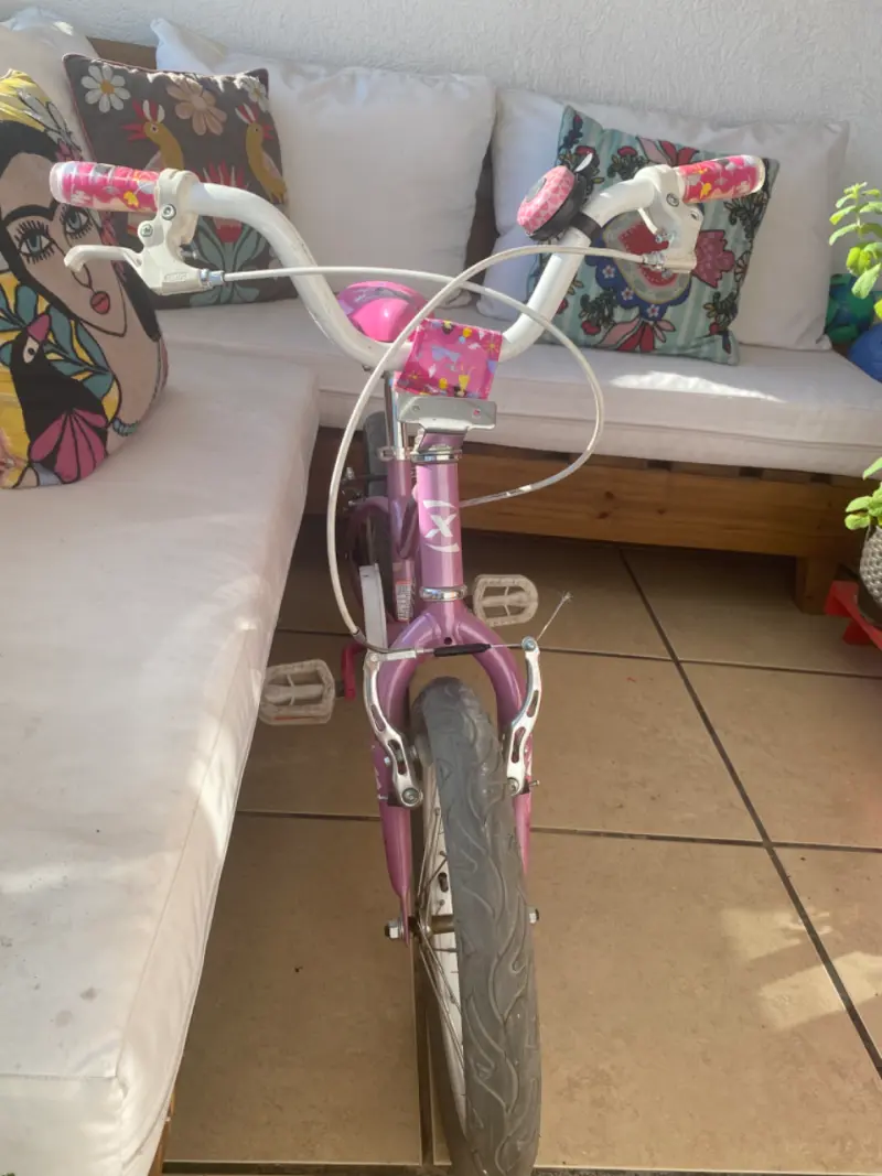 Bicicleta infantil Oxford rosa - 4