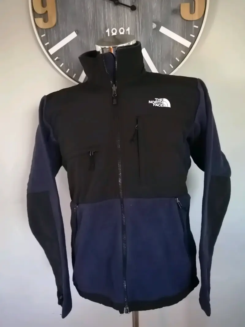 Chaqueta Denali The North Face azul marino y negro - 1