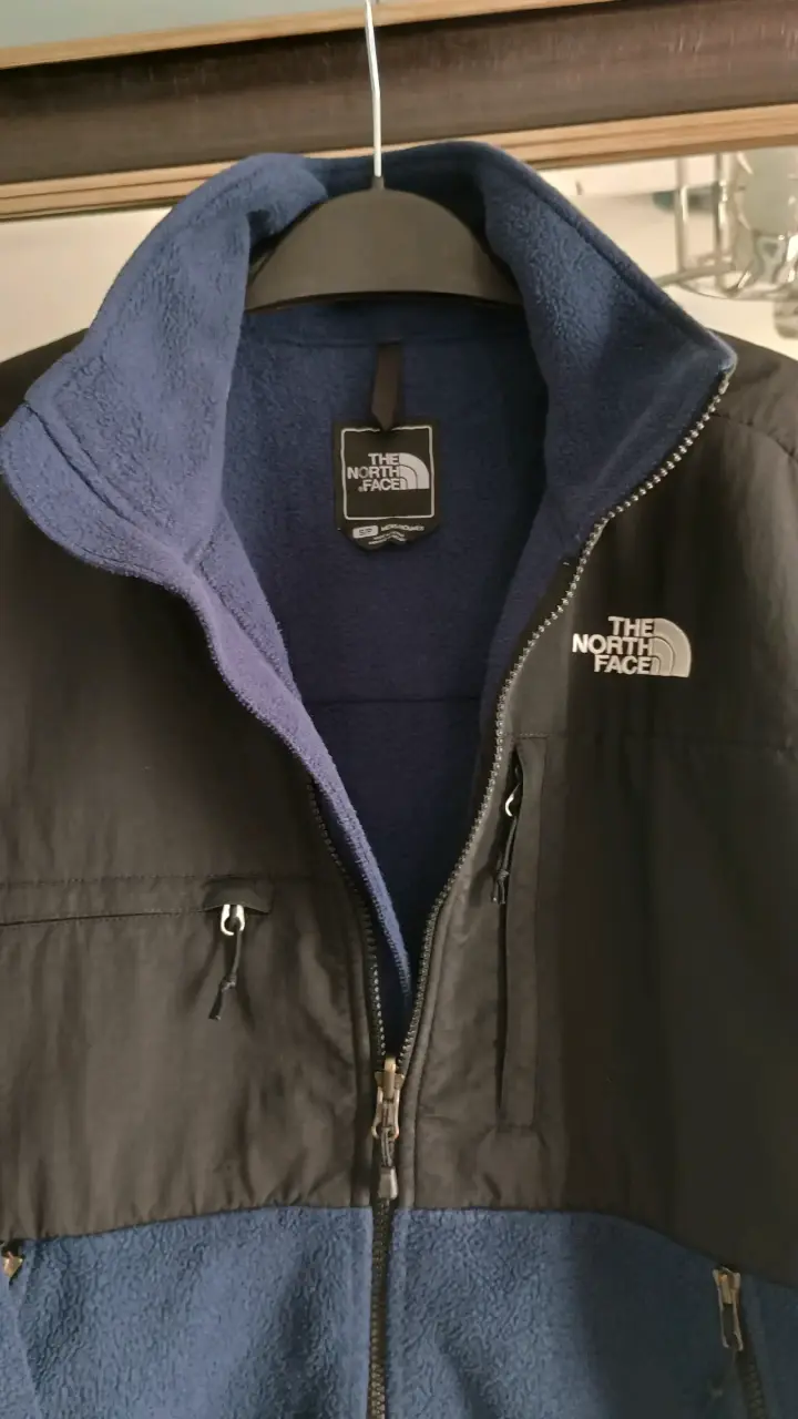 Chaqueta Denali The North Face azul marino y negro - 4