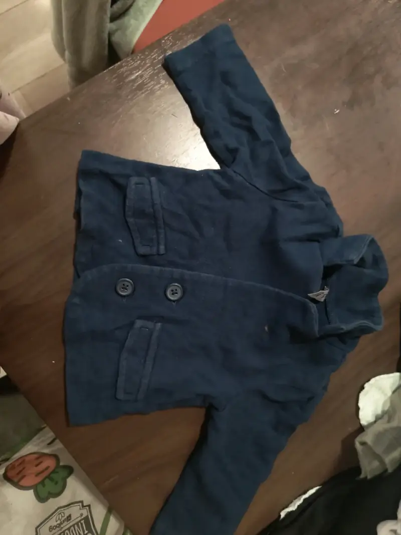 Chaqueta de niño azul - 1