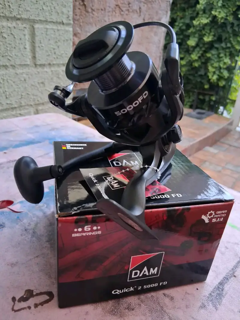 Carrete de pesca DAM Quick 5000 FD - 1