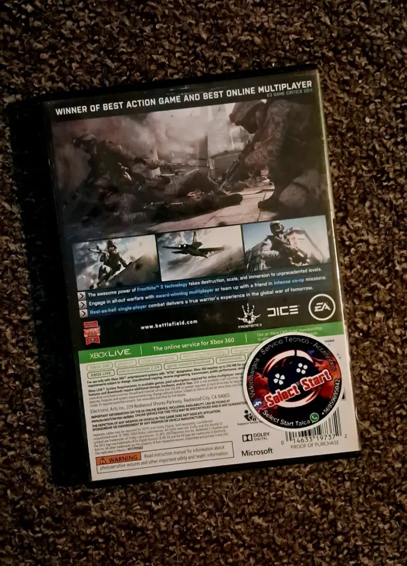 Juego Xbox 360 Battlefield 3 - 3