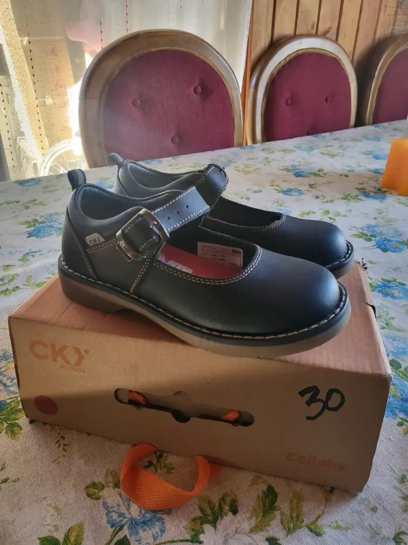 Zapato colloky escolar de niña negro talla 30 - 2