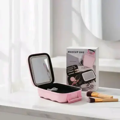 Set de maquillaje con espejo maleta - miniatura 1