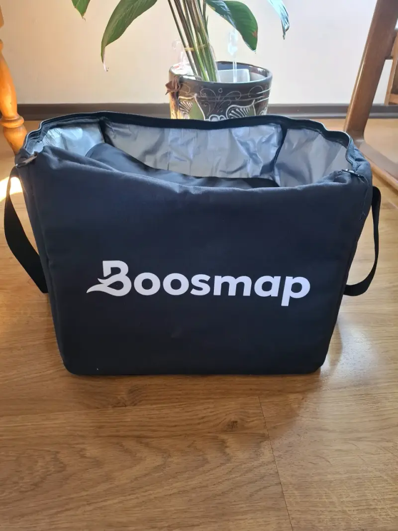Bolso negro marca Boosmap - 4